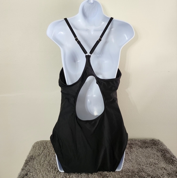 Tempt Me Athletic One Piece Swimsuits for Women Training Sport Tummy Control - Picture 2 of 9